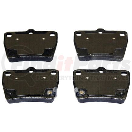 Monroe GX1051 Disc Brake Pad Set Monroe Brakes ProSolution Ceramic Brake Pads