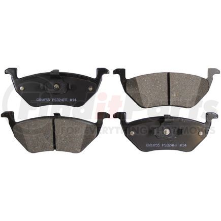 Monroe GX1055 Disc Brake Pad Set Monroe Brakes ProSolution Ceramic Brake Pads