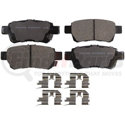 Monroe GX1088 Disc Brake Pad Set Monroe Brakes ProSolution Ceramic Brake Pads