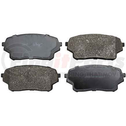 Monroe GX1105 Disc Brake Pad Set Monroe Brakes ProSolution Ceramic Brake Pads
