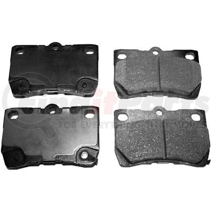 Monroe GX1113 Disc Brake Pad Set Monroe Brakes ProSolution Ceramic Brake Pads