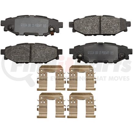 Monroe GX1114 Disc Brake Pad Set Monroe Brakes ProSolution Ceramic Brake Pads