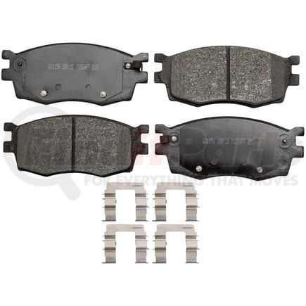 Monroe GX1156 Disc Brake Pad Set Monroe Brakes ProSolution Ceramic Brake Pads