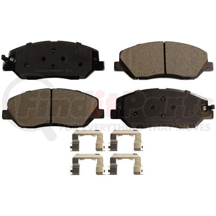 Monroe GX1202 Disc Brake Pad Set Monroe Brakes ProSolution Ceramic Brake Pads