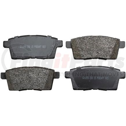 Monroe GX1259 Disc Brake Pad Set Monroe Brakes ProSolution Ceramic Brake Pads