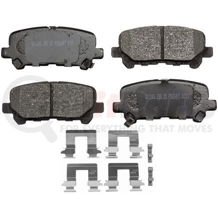 Monroe GX1281 Disc Brake Pad Set Monroe Brakes ProSolution Ceramic Brake Pads