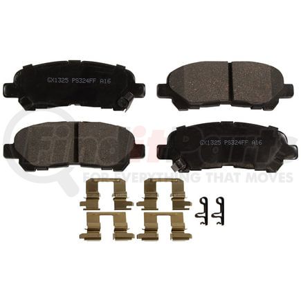 Monroe GX1325 Disc Brake Pad Set Monroe Brakes ProSolution Ceramic Brake Pads