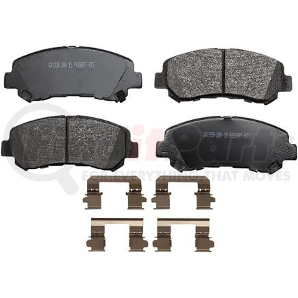 Monroe GX1338 Disc Brake Pad Set Monroe Brakes ProSolution Ceramic Brake Pads