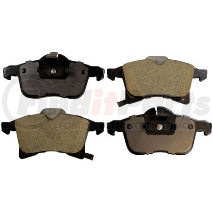 Monroe GX1361 Disc Brake Pad Set Monroe Brakes ProSolution Ceramic Brake Pads
