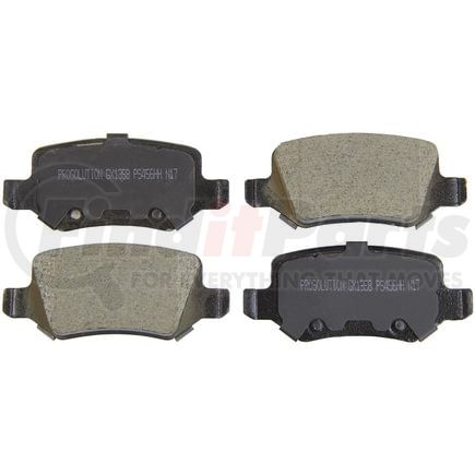 Monroe GX1358 Disc Brake Pad Set Monroe Brakes ProSolution Ceramic Brake Pads