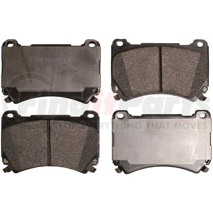 GX1396 by MONROE - ProSolution Ceramic Brake Pads