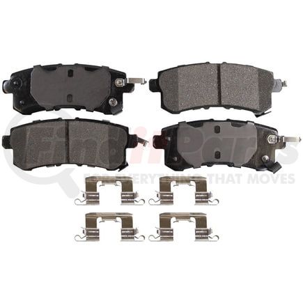 Monroe GX1510 Disc Brake Pad Set Monroe Brakes ProSolution Ceramic Brake Pads