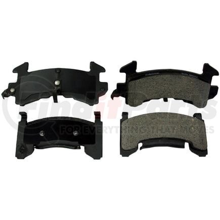 Monroe GX154 Disc Brake Pad Set Monroe Brakes ProSolution Ceramic Brake Pads