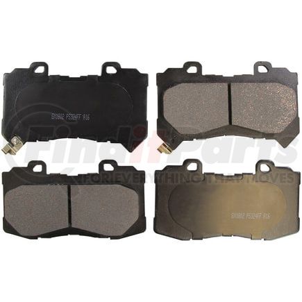 GX1802 by MONROE - Monroe Brakes ProSolution Ceramic Brake Pads