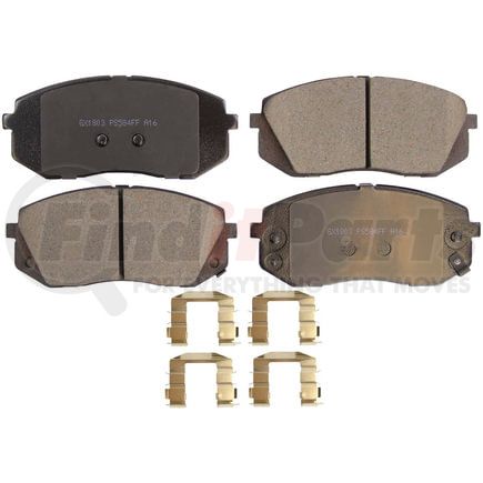 Monroe GX1803 Disc Brake Pad Set Monroe Brakes ProSolution Ceramic Brake Pads