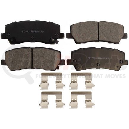 Monroe GX1793 Disc Brake Pad Set Monroe Brakes ProSolution Ceramic Brake Pads