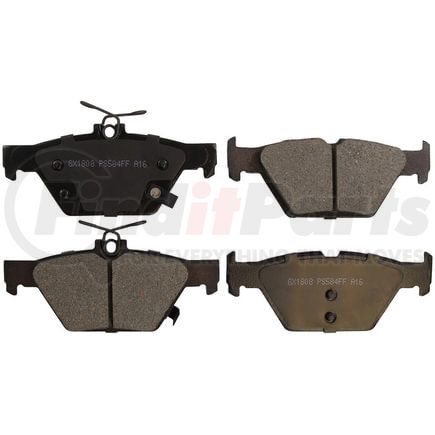 Monroe GX1808 Disc Brake Pad Set Monroe Brakes ProSolution Ceramic Brake Pads