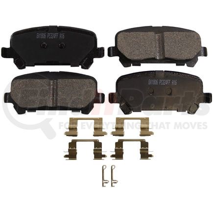Monroe GX1806 Disc Brake Pad Set Monroe Brakes ProSolution Ceramic Brake Pads