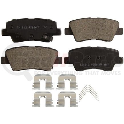 Monroe GX1812 Disc Brake Pad Set Monroe Brakes ProSolution Ceramic Brake Pads