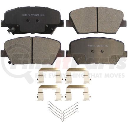 Monroe GX1815 Disc Brake Pad Set Monroe Brakes ProSolution Ceramic Brake Pads