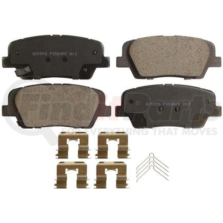Monroe GX1816 Disc Brake Pad Set Monroe Brakes ProSolution Ceramic Brake Pads