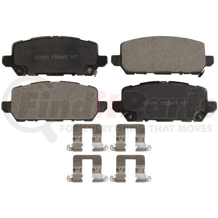 Monroe GX1841 Disc Brake Pad Set Monroe Brakes ProSolution Semi-Metallic Brake Pads