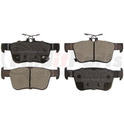 Monroe GX1878 Disc Brake Pad Set Monroe Brakes ProSolution Semi-Metallic Brake Pads