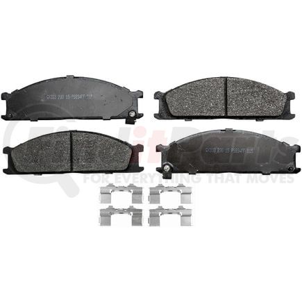 Monroe GX333 Disc Brake Pad Set Monroe Brakes ProSolution Ceramic Brake Pads
