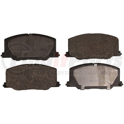 Monroe GX356 Disc Brake Pad Set Monroe Brakes ProSolution Ceramic Brake Pads