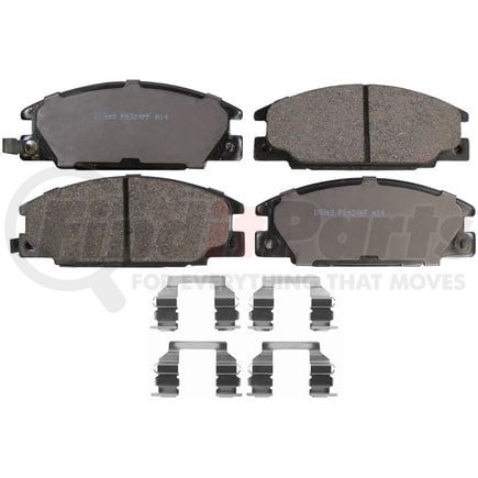 GX363 by MONROE - Monroe Brakes ProSolution Ceramic Brake Pads