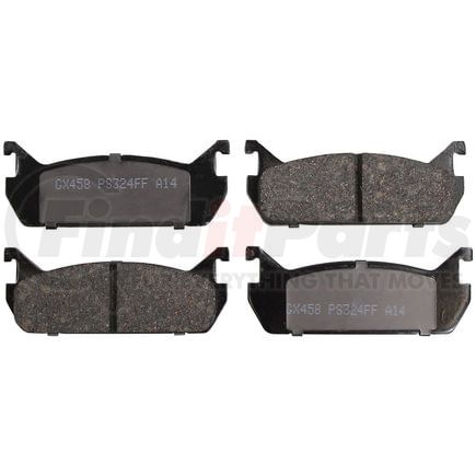 GX458 by MONROE - Monroe Brakes ProSolution Ceramic Brake Pads