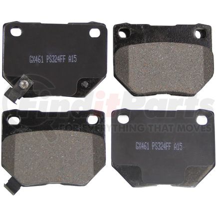 GX461 by MONROE - Monroe Brakes ProSolution Ceramic Brake Pads