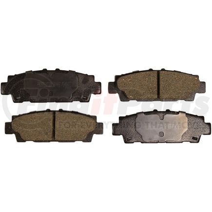 Monroe GX488 Disc Brake Pad Set Monroe Brakes ProSolution Ceramic Brake Pads