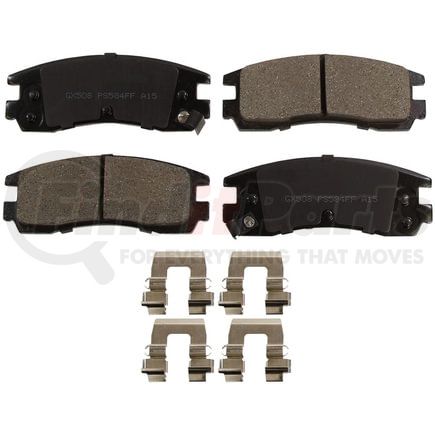 Monroe GX508 Disc Brake Pad Set Monroe Brakes ProSolution Ceramic Brake Pads
