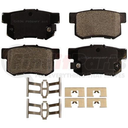 GX536 by MONROE - Monroe Brakes ProSolution Ceramic Brake Pads