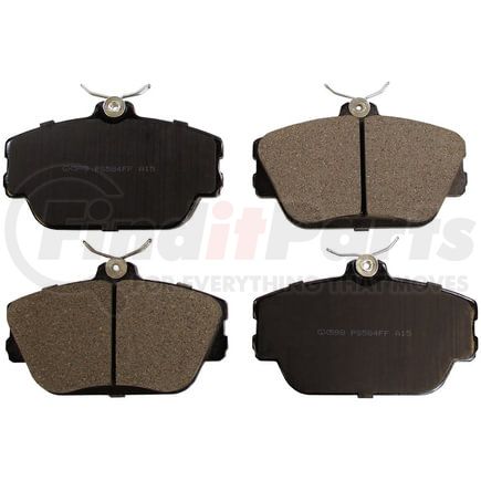 GX598 by MONROE - ProSolution Ceramic Brake Pads