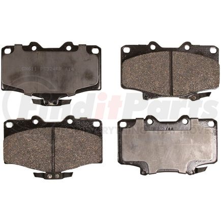 Monroe GX611 Disc Brake Pad Set Monroe Brakes ProSolution Ceramic Brake Pads
