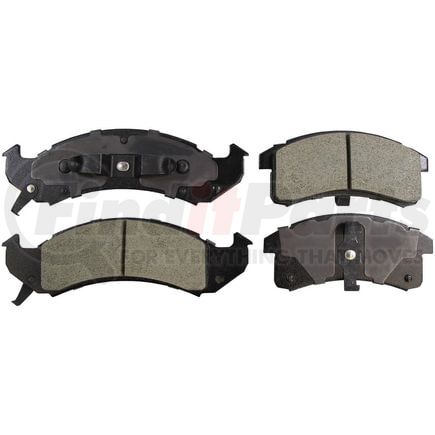 Monroe GX623 Disc Brake Pad Set Monroe Brakes ProSolution Ceramic Brake Pads