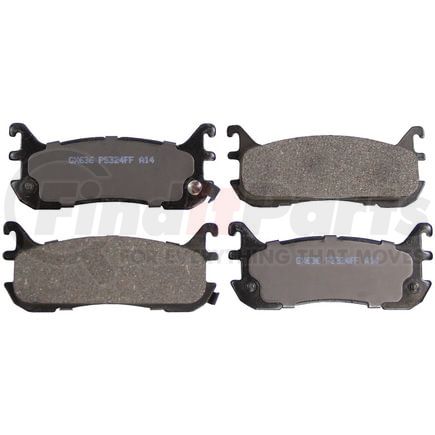 GX636 by MONROE - Monroe Brakes ProSolution Ceramic Brake Pads
