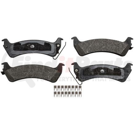 GX666 by MONROE - ProSolution Ceramic Brake Pads