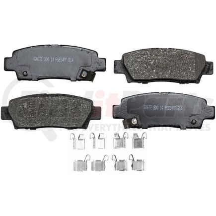 GX672 by MONROE - Monroe Brakes ProSolution Ceramic Brake Pads