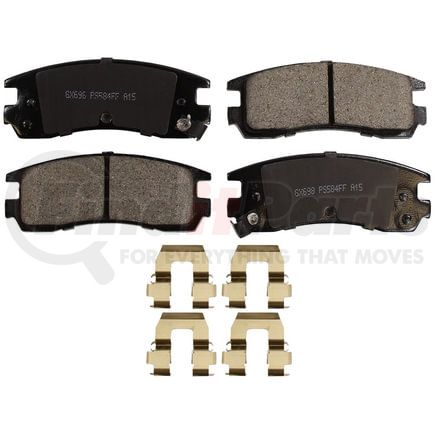 Monroe GX698 Disc Brake Pad Set Monroe Brakes ProSolution Ceramic Brake Pads