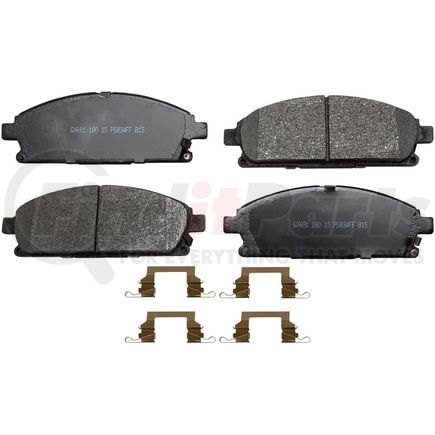 GX691 by MONROE - ProSolution Ceramic Brake Pads