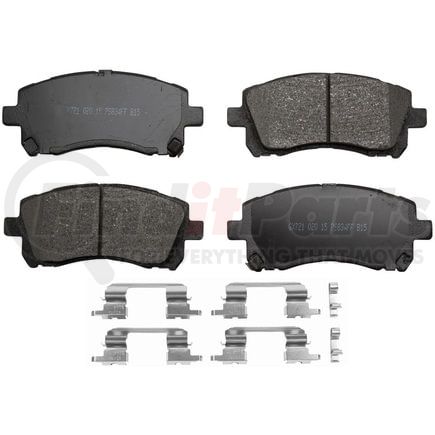 Monroe GX721 Disc Brake Pad Set Monroe Brakes ProSolution Ceramic Brake Pads
