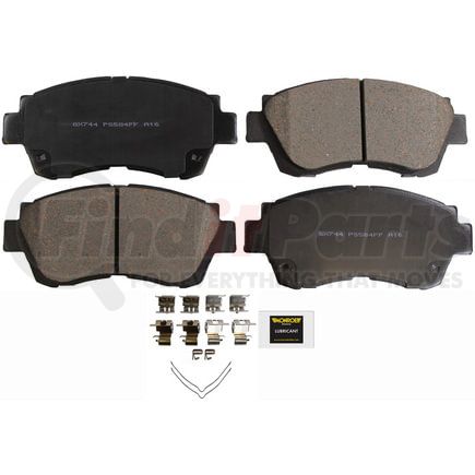 Monroe GX744 Disc Brake Pad Set Monroe Brakes ProSolution Ceramic Brake Pads