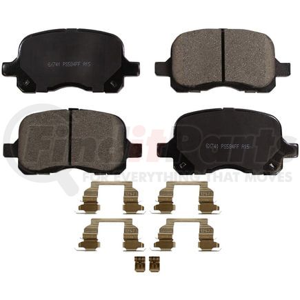 GX741 by MONROE - Monroe Brakes ProSolution Ceramic Brake Pads