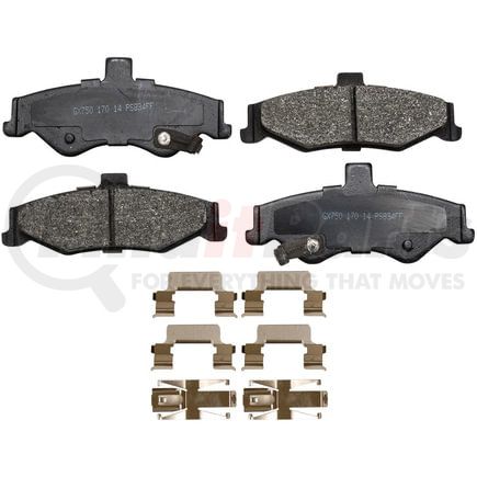 Monroe GX750 Disc Brake Pad Set Monroe Brakes ProSolution Ceramic Brake Pads