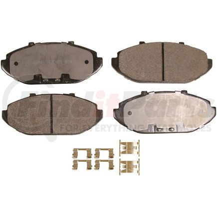GX748 by MONROE - Monroe Brakes ProSolution Ceramic Brake Pads