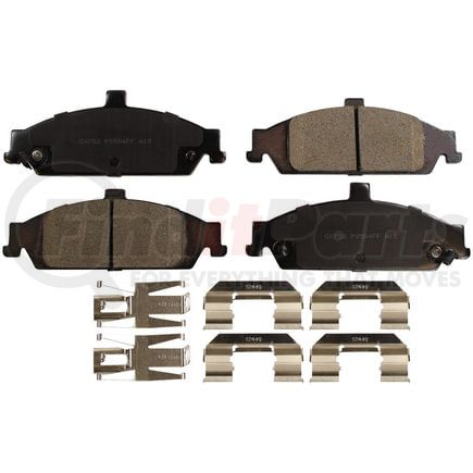 GX752 by MONROE - Monroe Brakes ProSolution Ceramic Brake Pads
