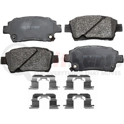 GX822 by MONROE - Monroe Brakes ProSolution Ceramic Brake Pads
